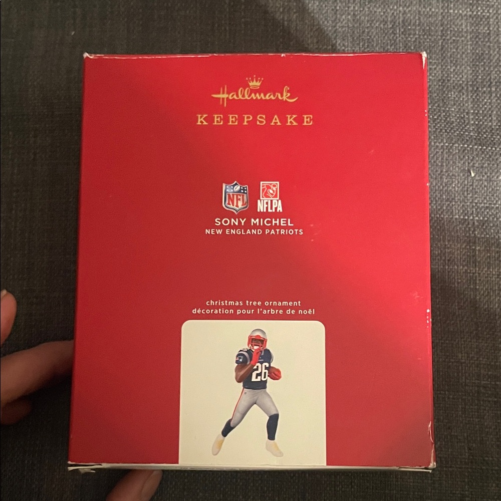 Hallmark Keepsake NFL Ornament - Red and White